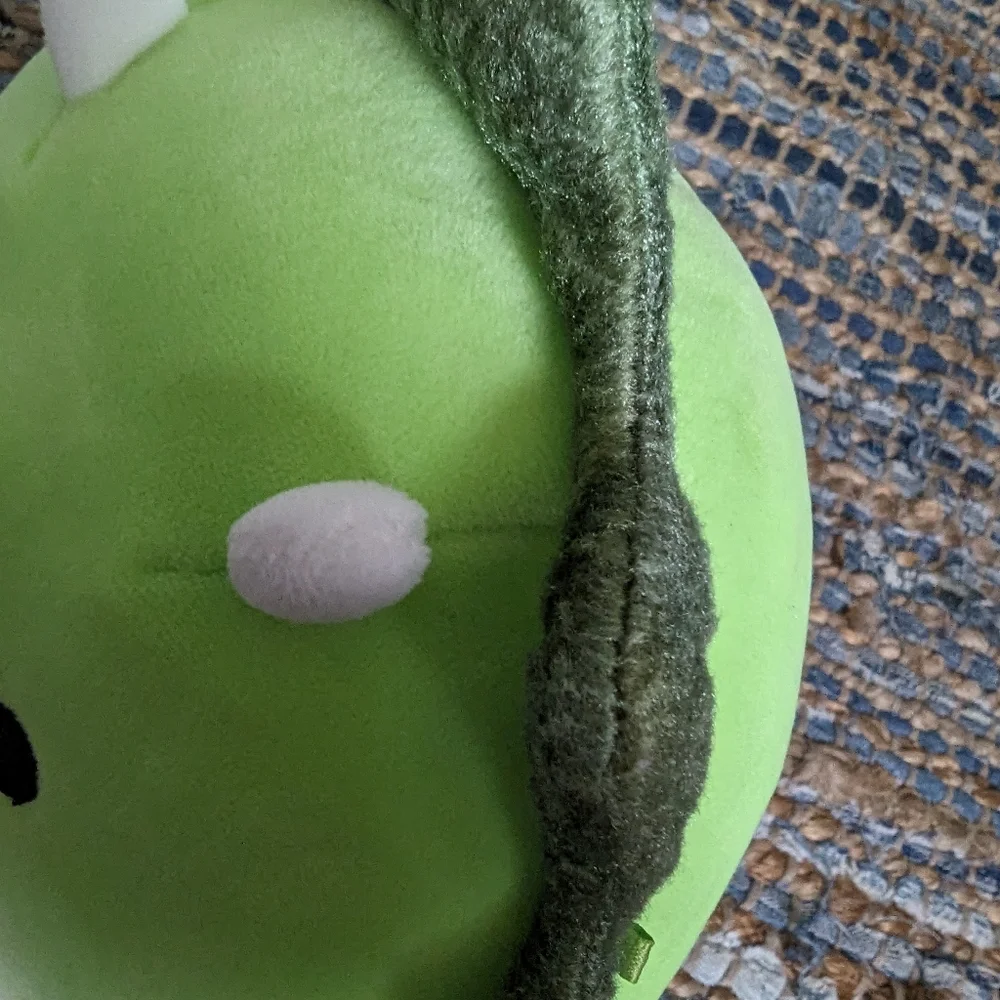 Tristan the Green Triceratop squashmallow